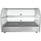 Koolmore 22" Commercial 2 Shelf Countertop Food Warmer Display Case - 1.5. cu ft., Silver, Model: HDC-1.5C - alternate 2
